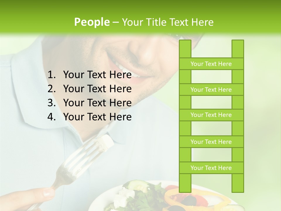 Indoors Family White PowerPoint Template