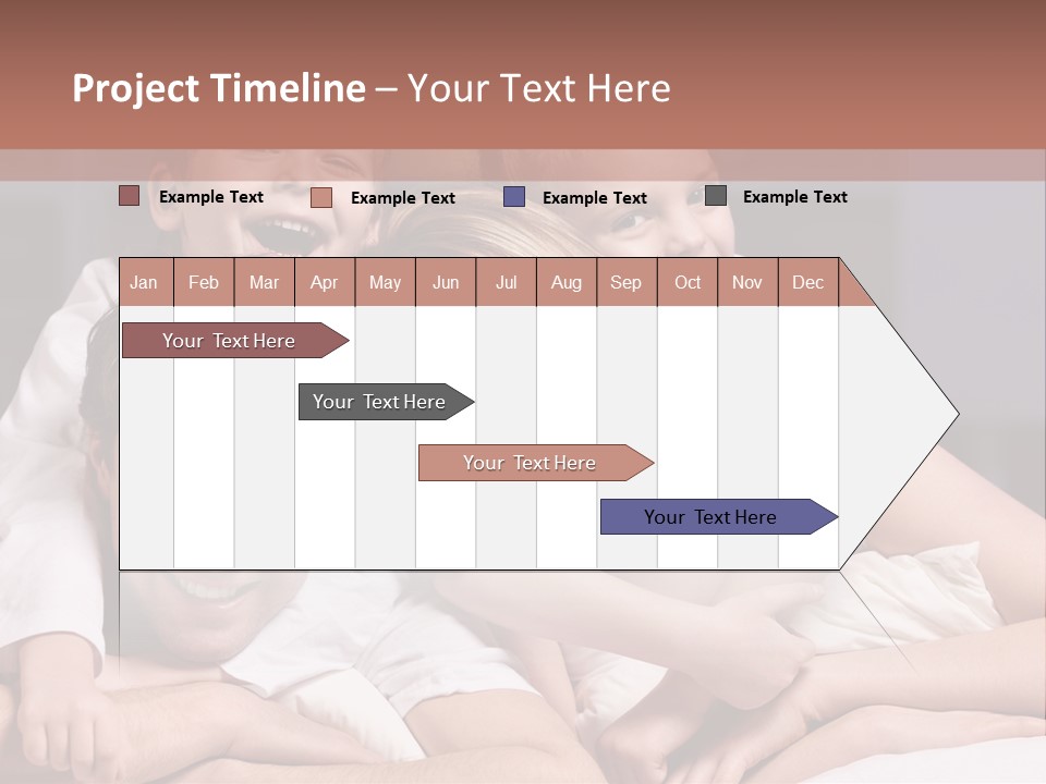 Indoors Family White PowerPoint Template