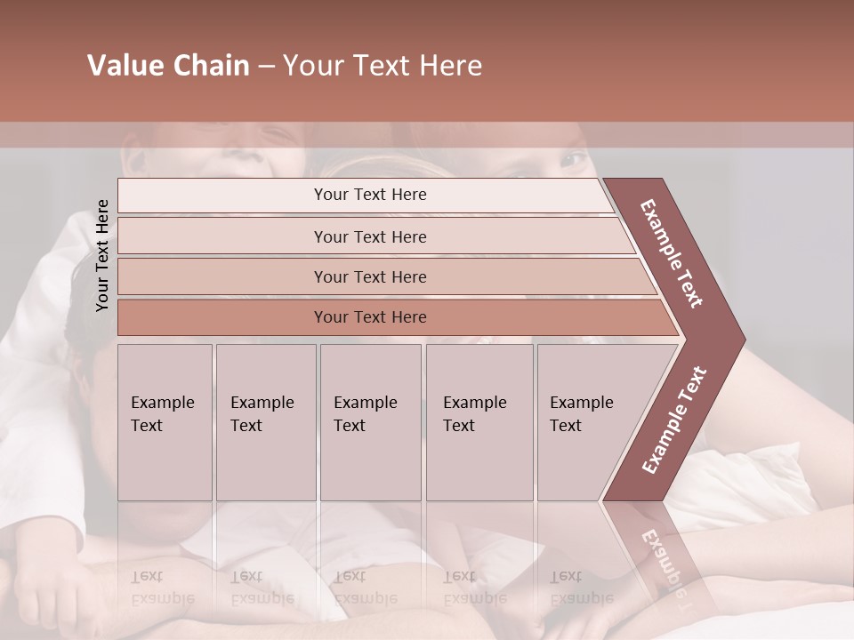 Indoors Family White PowerPoint Template