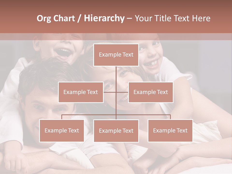 Indoors Family White PowerPoint Template