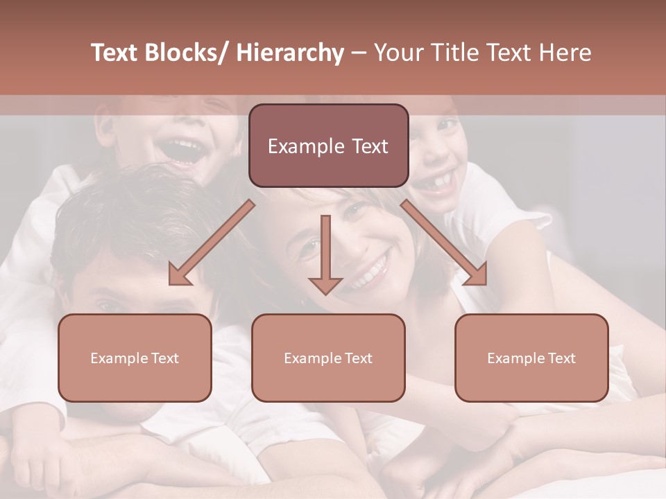 Indoors Family White PowerPoint Template