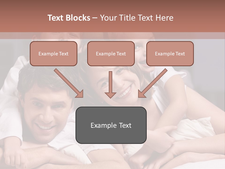 Indoors Family White PowerPoint Template
