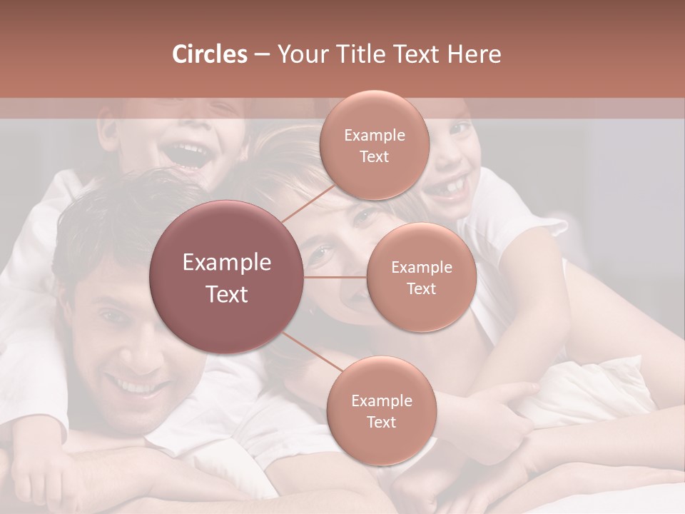 Indoors Family White PowerPoint Template