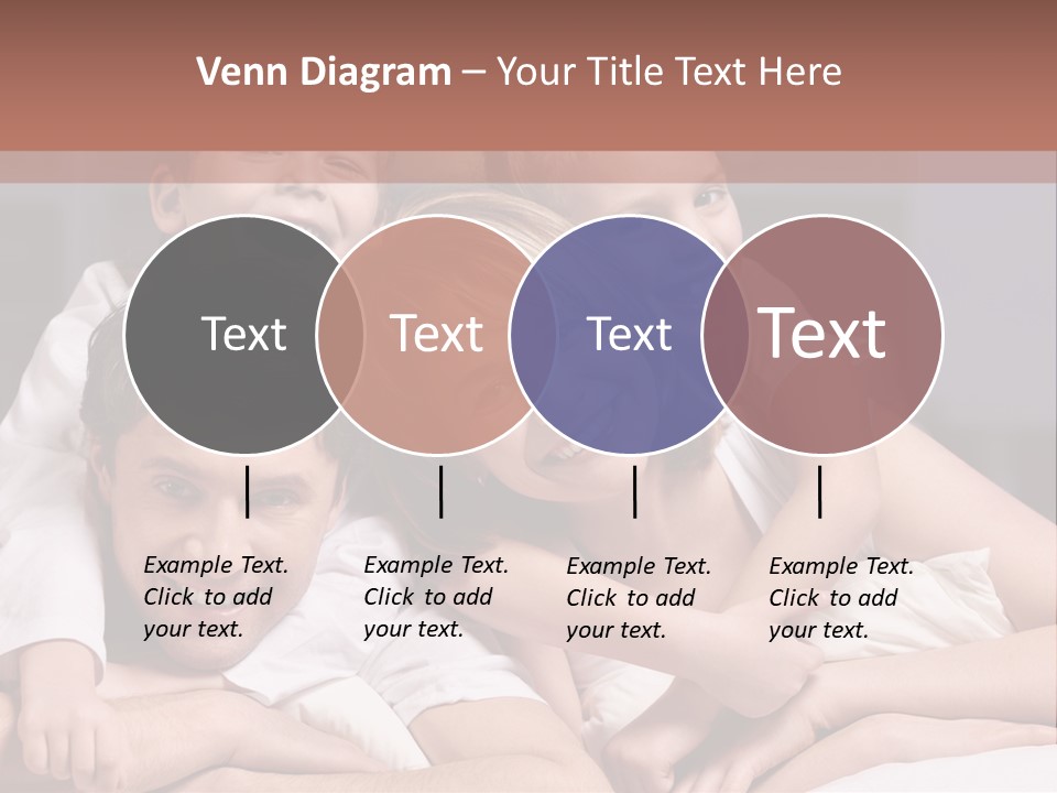 Indoors Family White PowerPoint Template