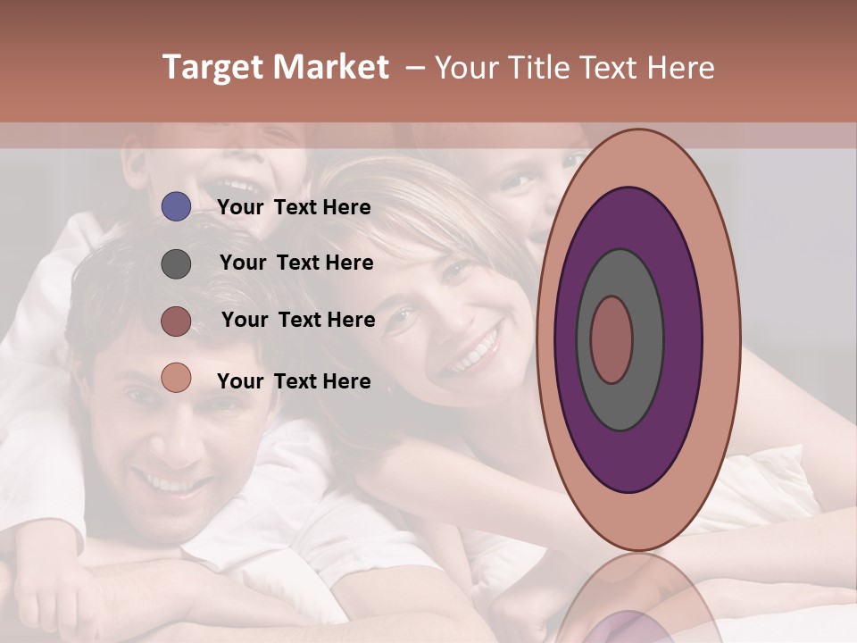 Indoors Family White PowerPoint Template