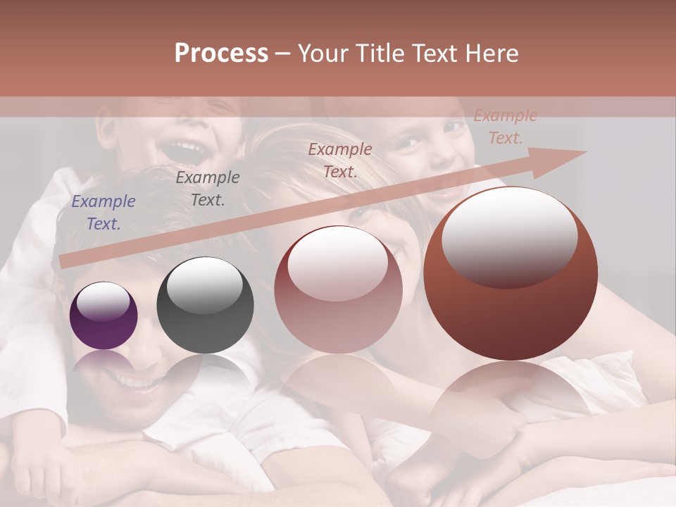 Indoors Family White PowerPoint Template