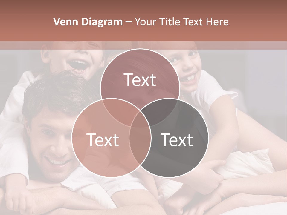 Indoors Family White PowerPoint Template