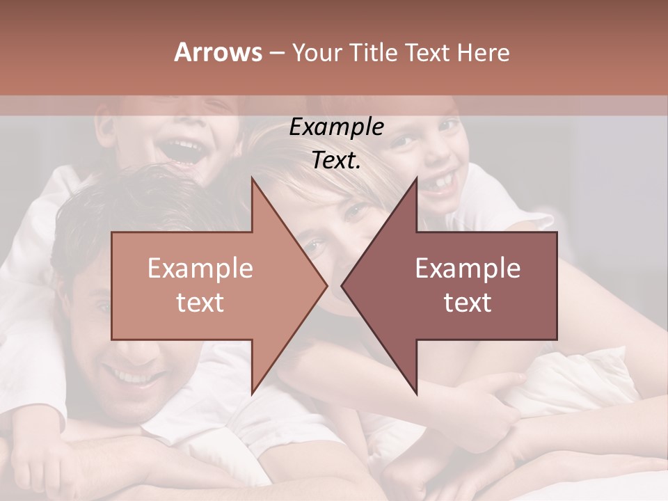 Indoors Family White PowerPoint Template