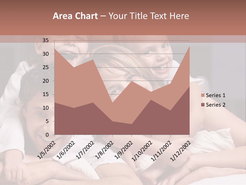Indoors Family White PowerPoint Template