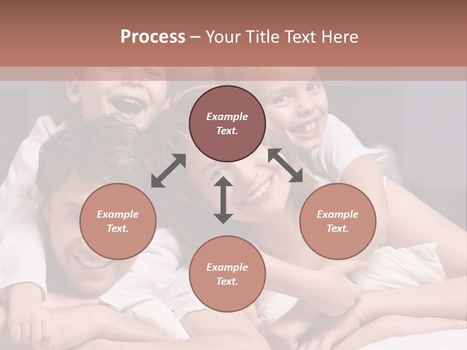 Indoors Family White PowerPoint Template