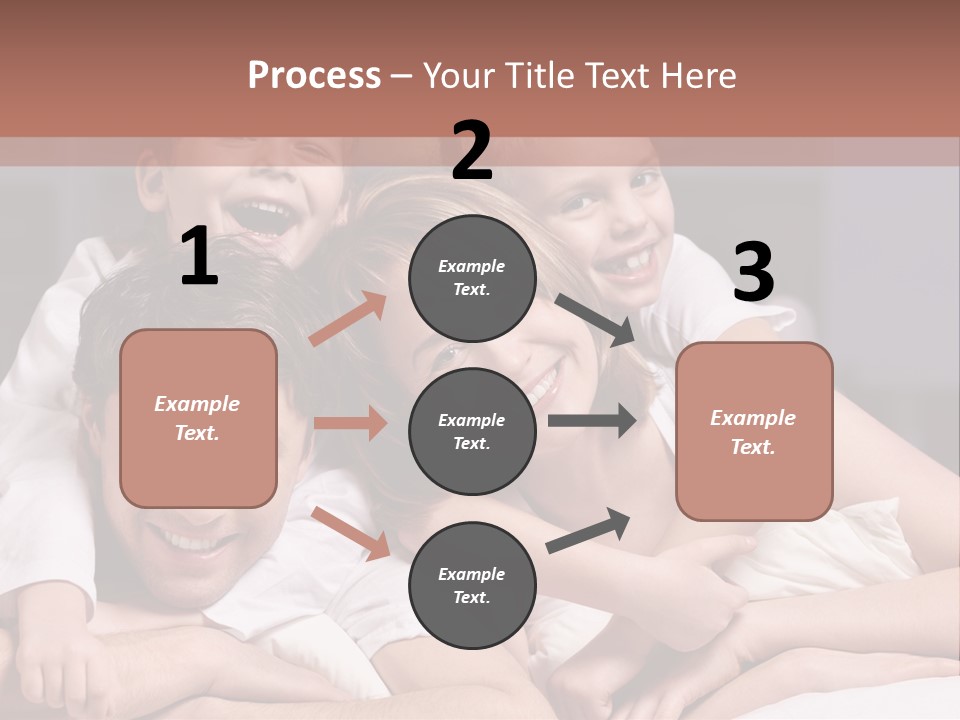 Indoors Family White PowerPoint Template