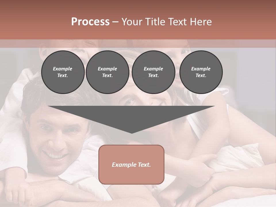 Indoors Family White PowerPoint Template