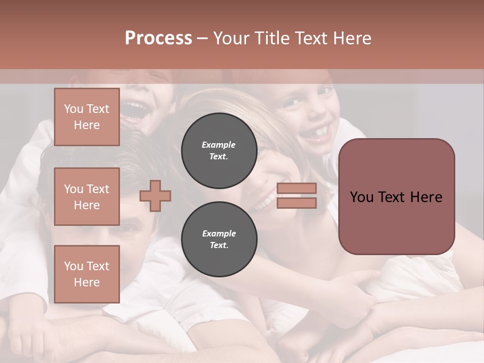 Indoors Family White PowerPoint Template