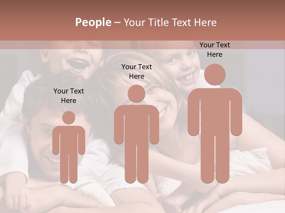 Indoors Family White PowerPoint Template