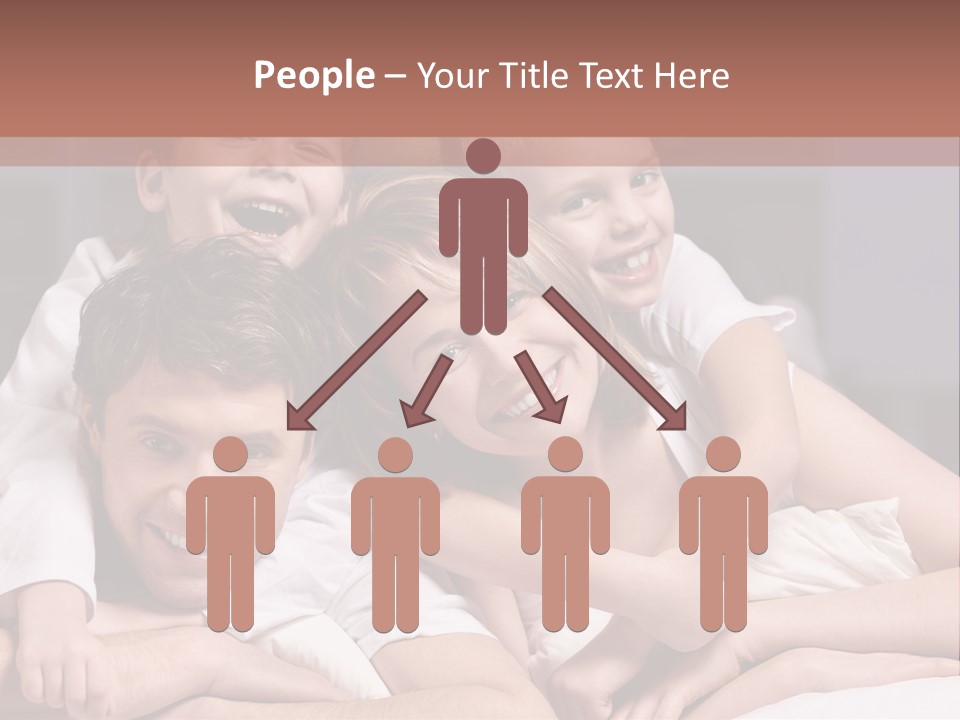 Indoors Family White PowerPoint Template