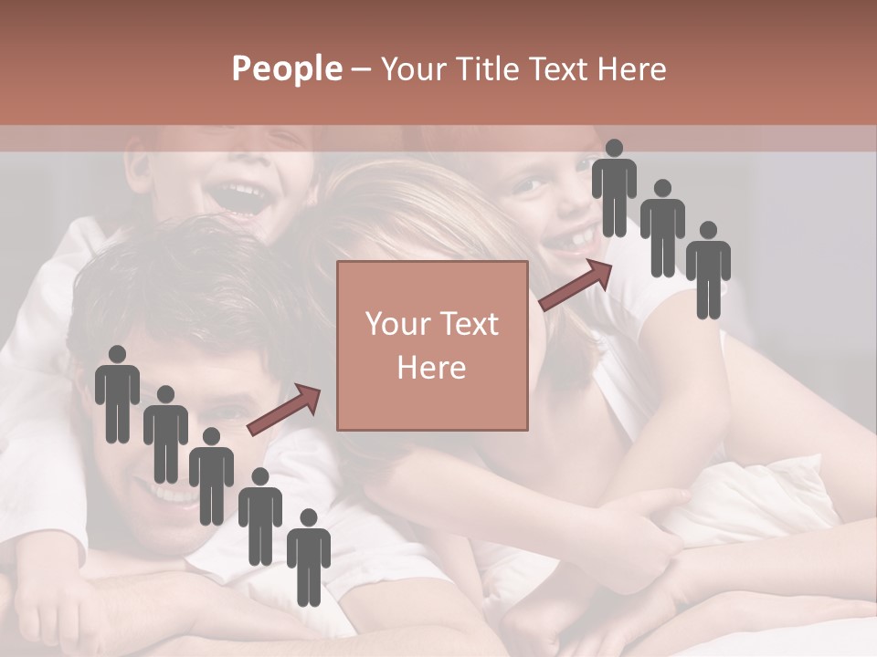 Indoors Family White PowerPoint Template