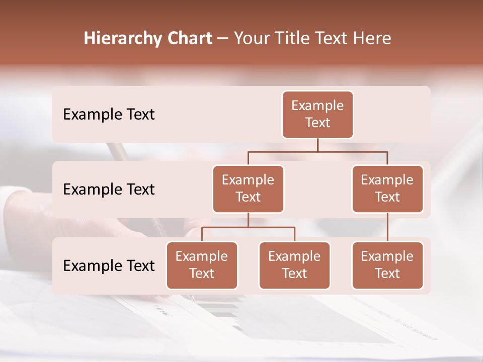 Closeup White Form PowerPoint Template