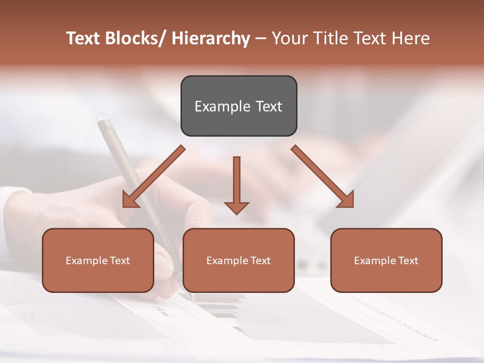 Closeup White Form PowerPoint Template
