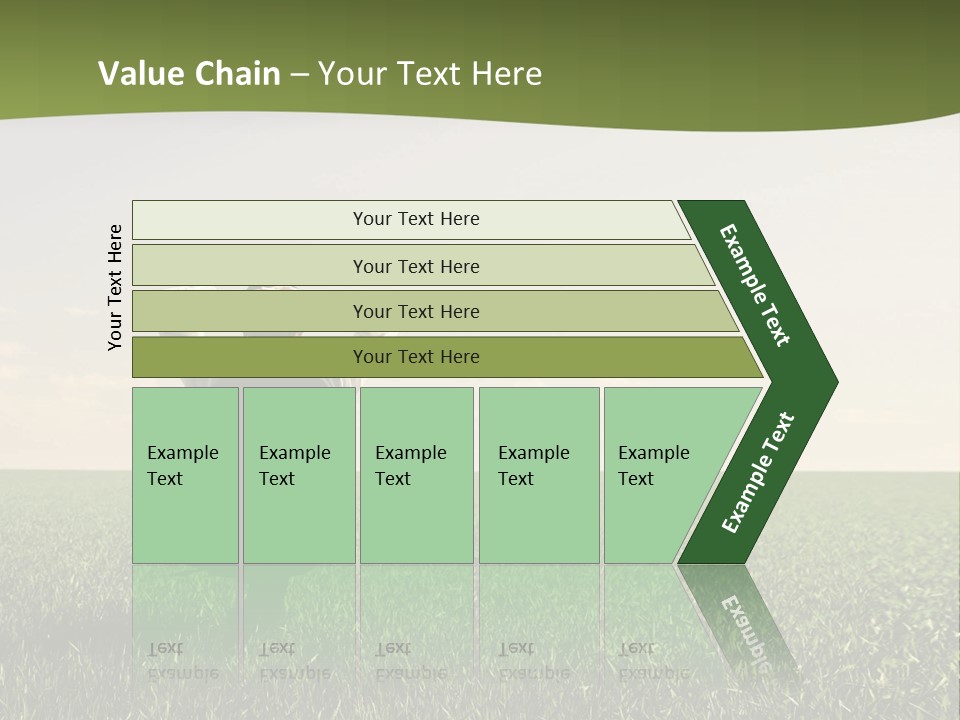 Young Sitting Angle PowerPoint Template