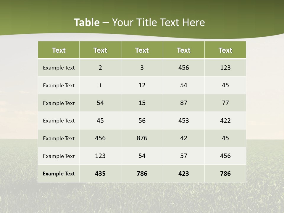 Young Sitting Angle PowerPoint Template