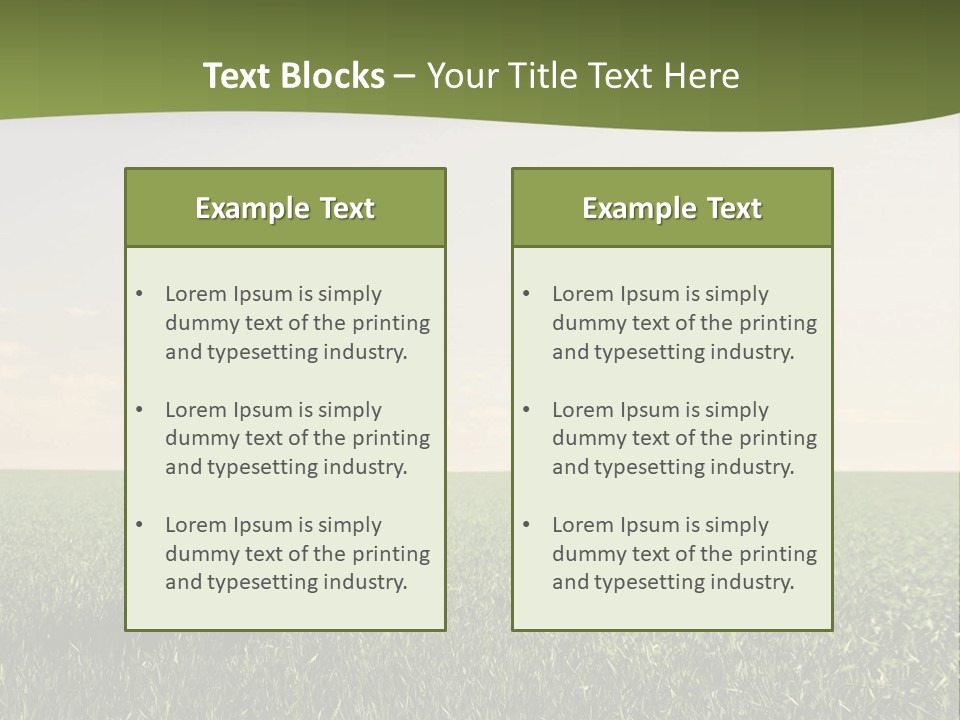 Young Sitting Angle PowerPoint Template