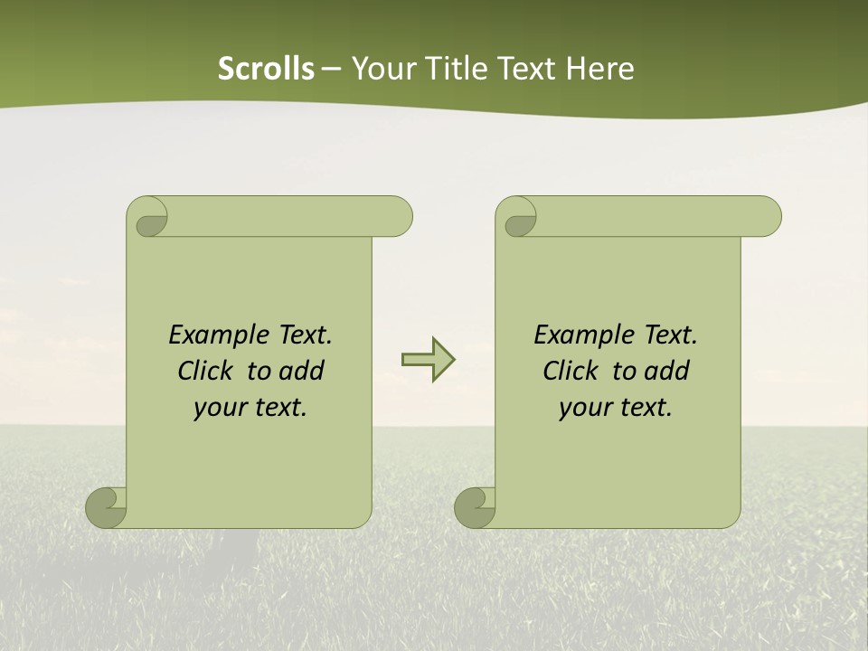 Young Sitting Angle PowerPoint Template