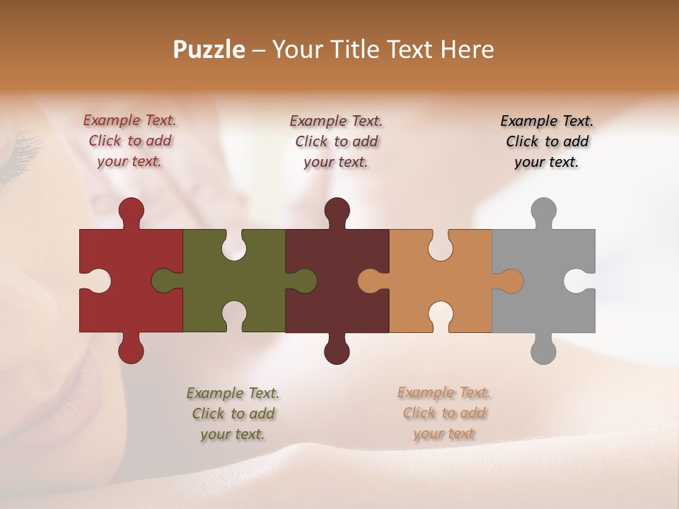 Male Pleasure Calm PowerPoint Template