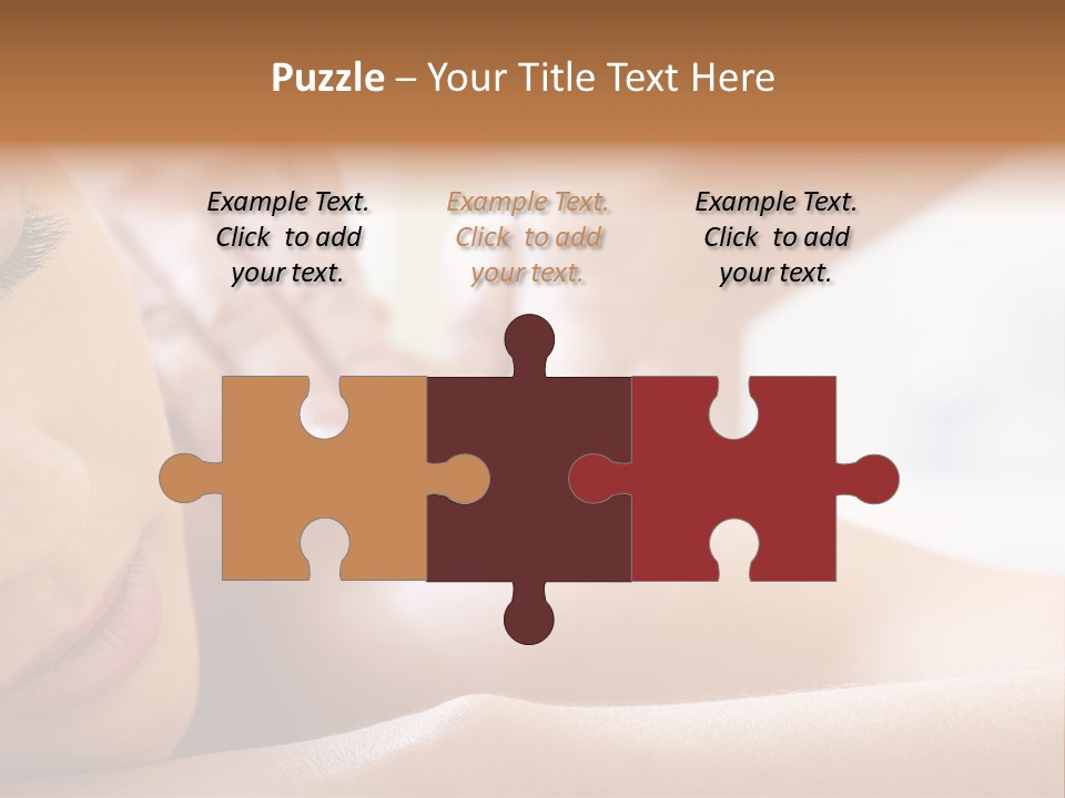 Male Pleasure Calm PowerPoint Template