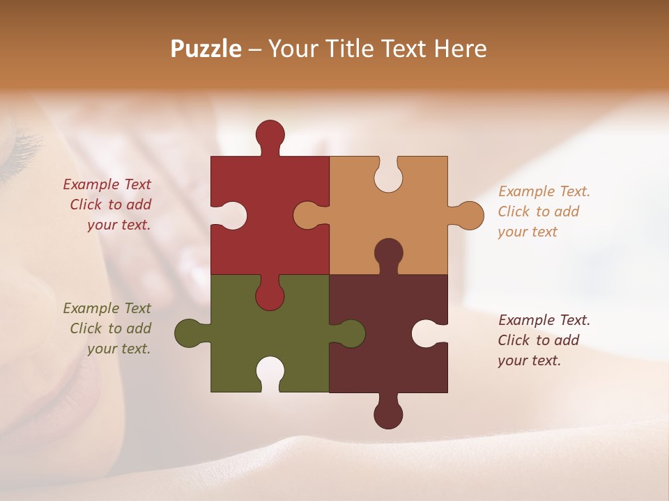 Male Pleasure Calm PowerPoint Template