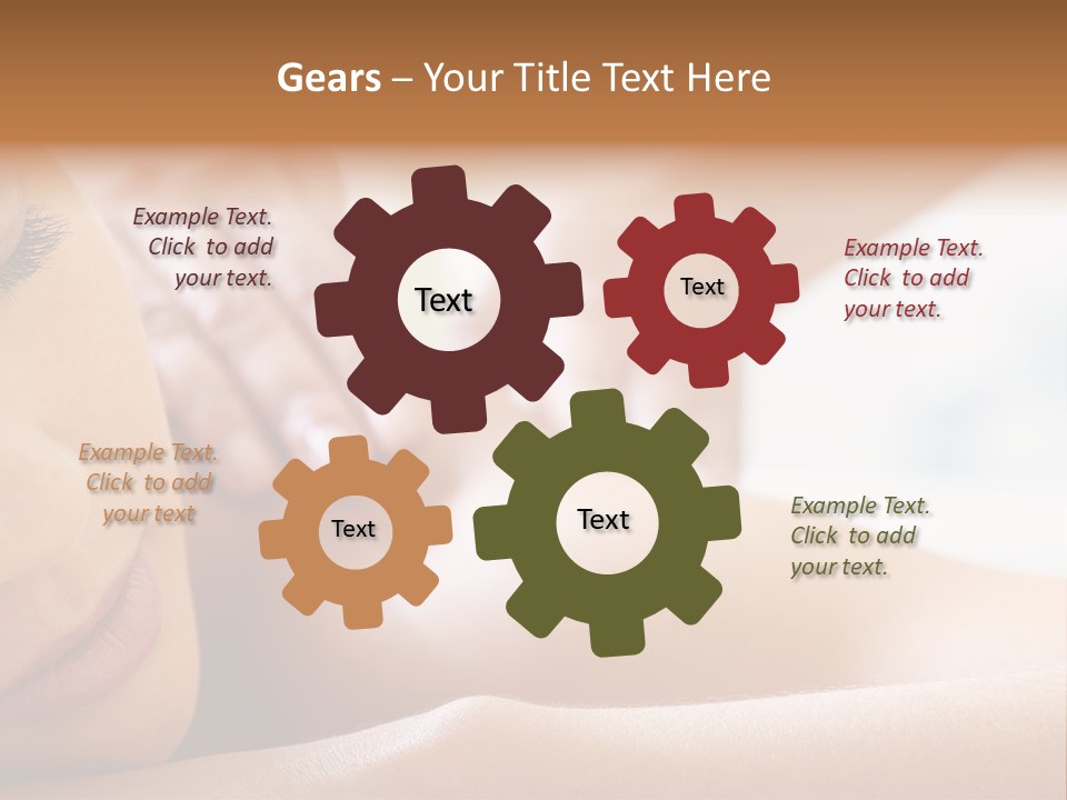 Male Pleasure Calm PowerPoint Template