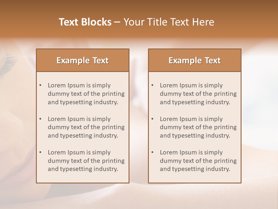 Male Pleasure Calm PowerPoint Template