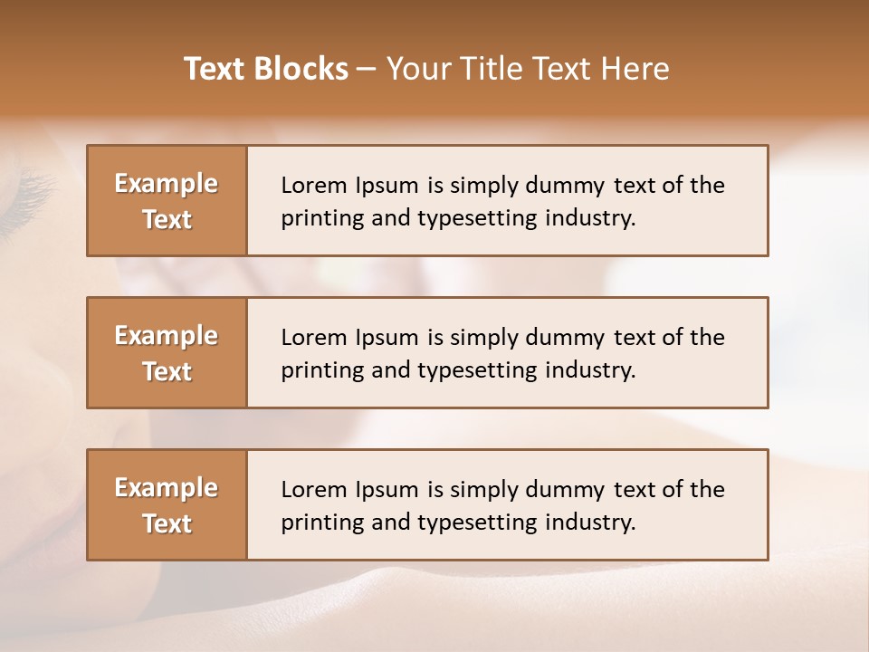 Male Pleasure Calm PowerPoint Template