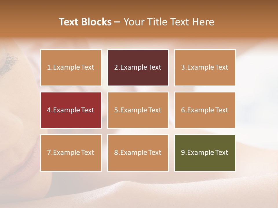 Male Pleasure Calm PowerPoint Template