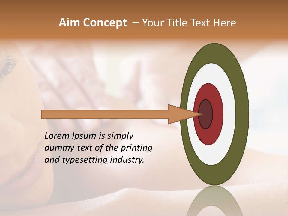 Male Pleasure Calm PowerPoint Template