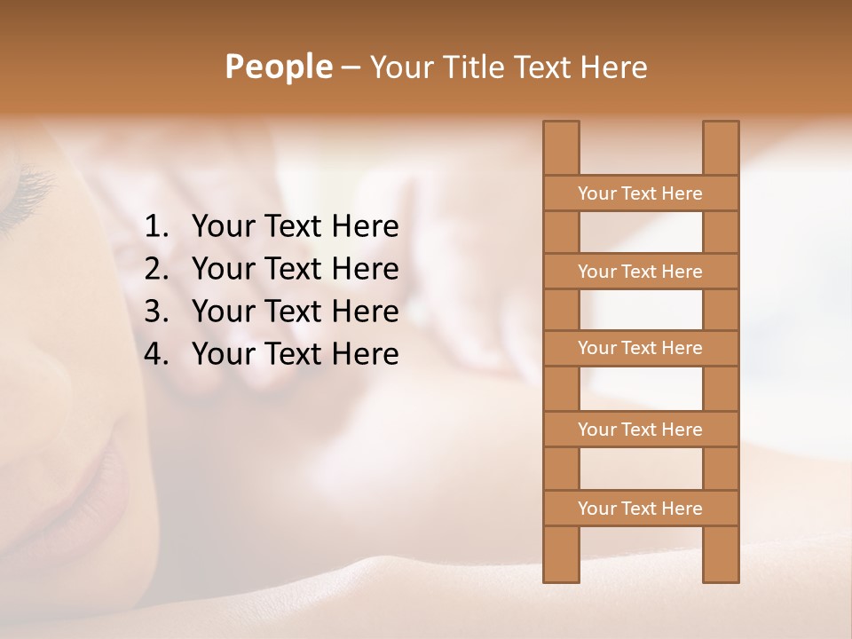 Male Pleasure Calm PowerPoint Template