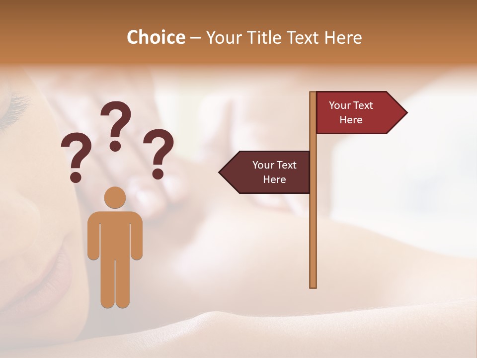 Male Pleasure Calm PowerPoint Template