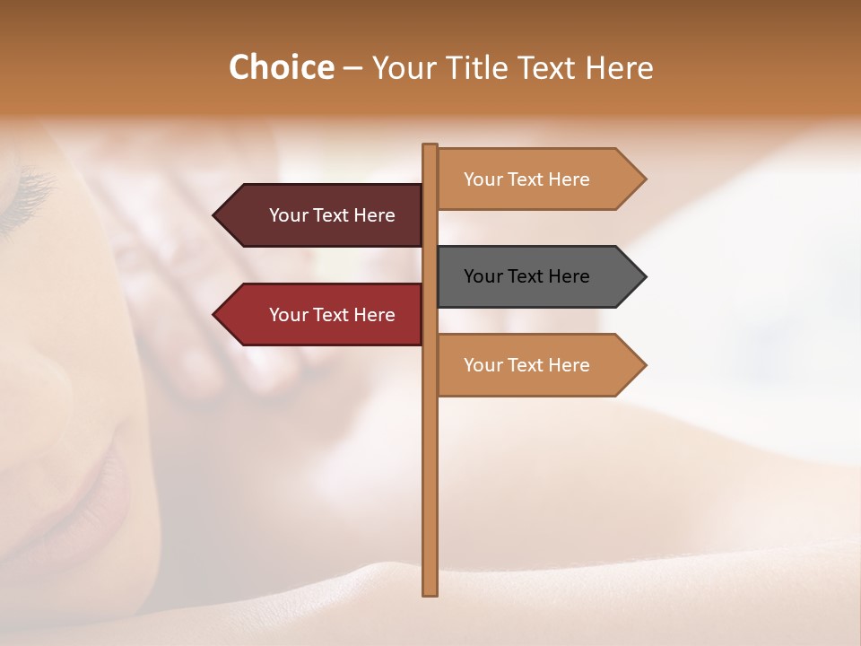 Male Pleasure Calm PowerPoint Template