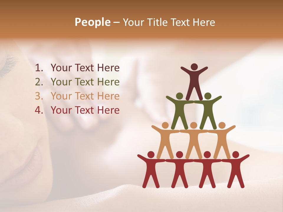 Male Pleasure Calm PowerPoint Template