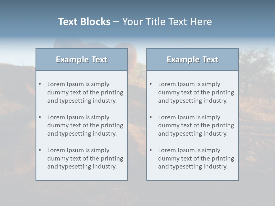 A Lion Cub Laying Down On A Dirt Road PowerPoint Template