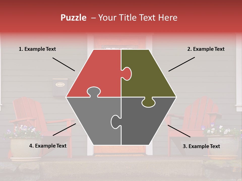 Bright Children Town PowerPoint Template