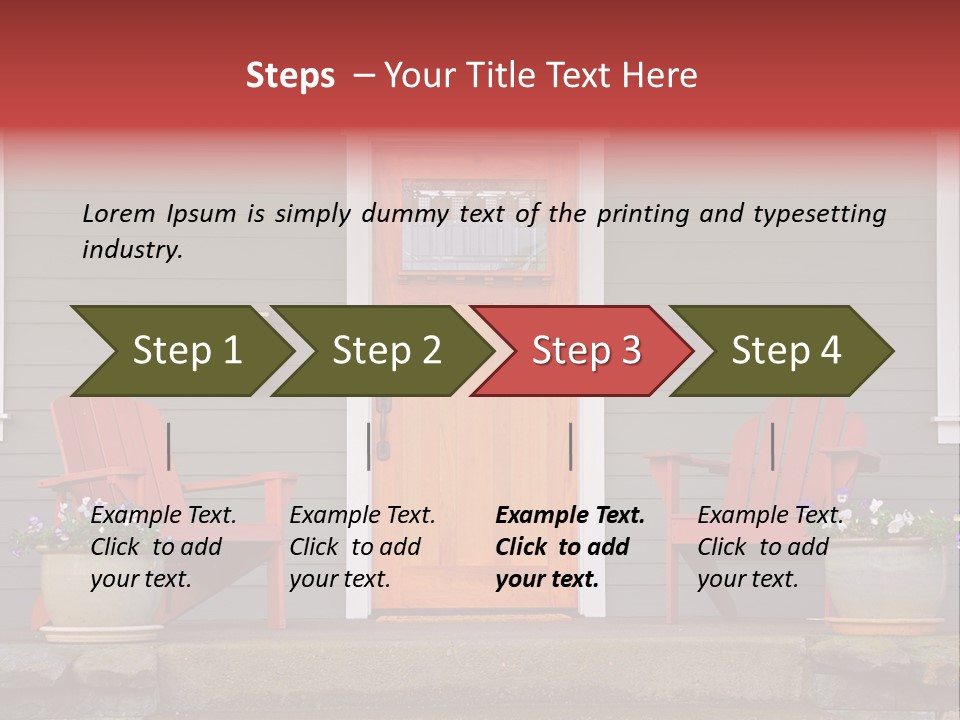 Bright Children Town PowerPoint Template