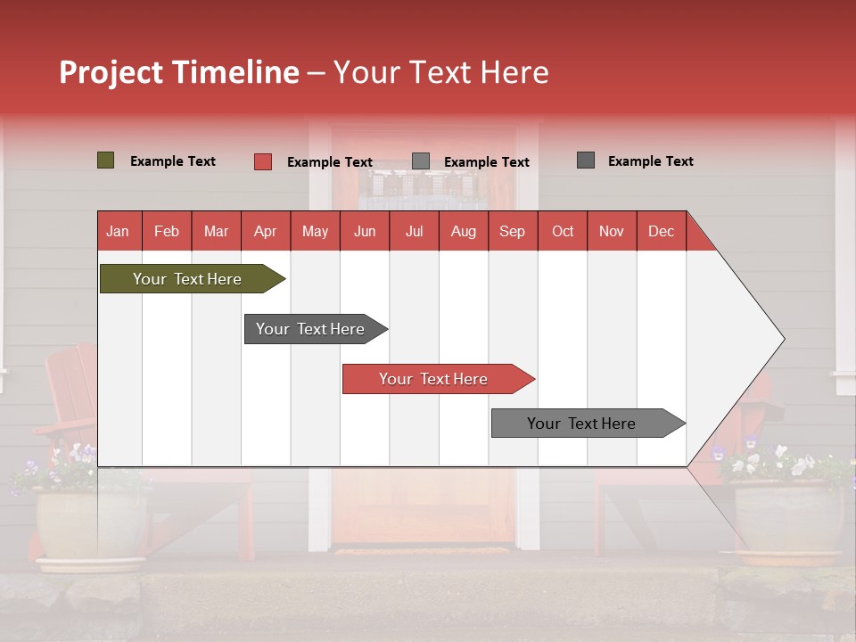 Bright Children Town PowerPoint Template