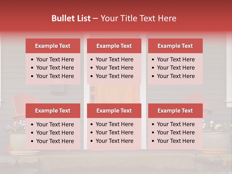 Bright Children Town PowerPoint Template