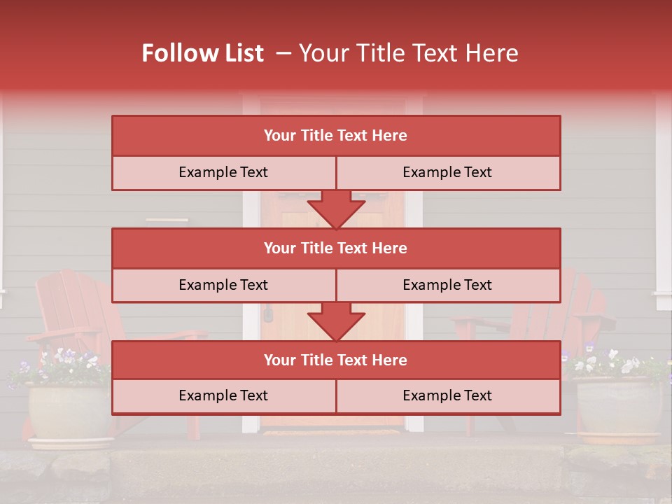 Bright Children Town PowerPoint Template