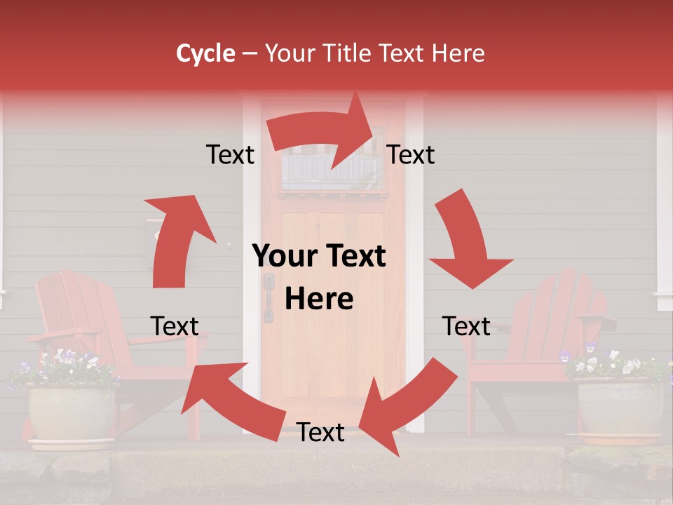 Bright Children Town PowerPoint Template