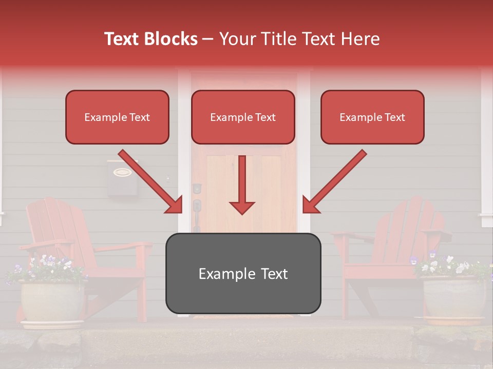Bright Children Town PowerPoint Template