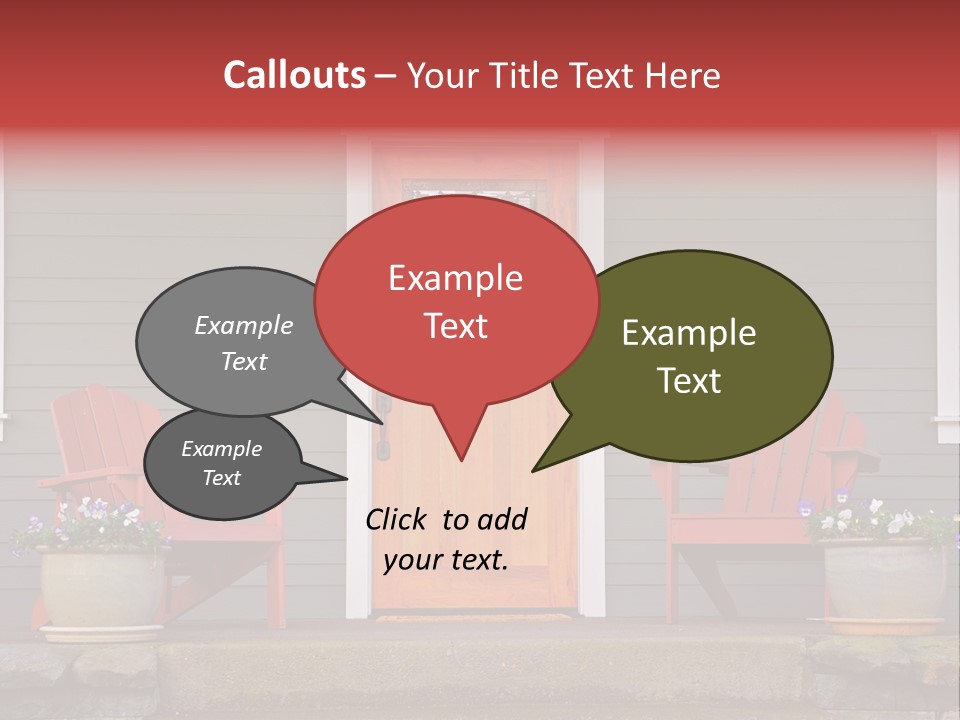 Bright Children Town PowerPoint Template