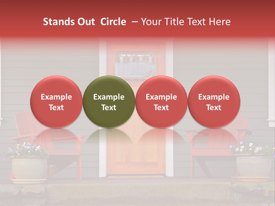 Bright Children Town PowerPoint Template