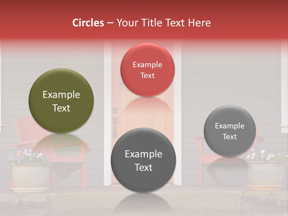 Bright Children Town PowerPoint Template