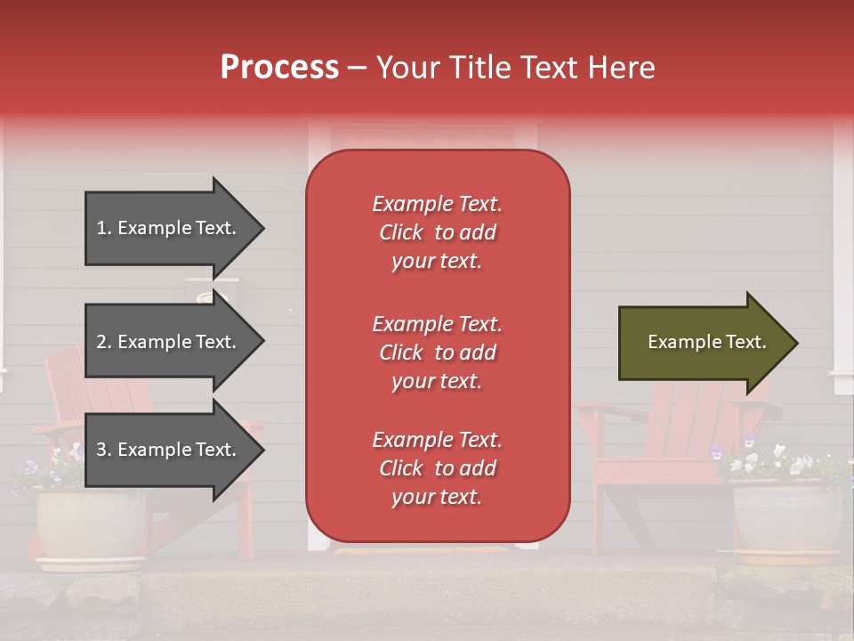 Bright Children Town PowerPoint Template